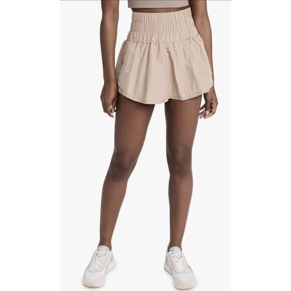 Free People FP Movement The Way Home Skort/Short Built-Liner Clay Women’s Size S - Picture 2 of 14